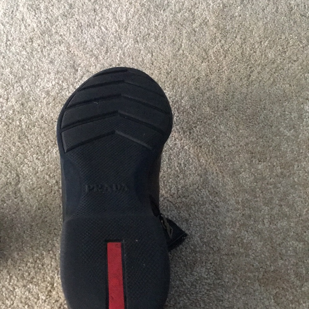 Prada Zipper Up Chelsea Boot - Picture 6 of 7